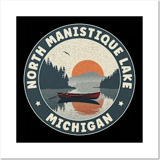 North Manistique Lake Michigan Sunset Posters and Art